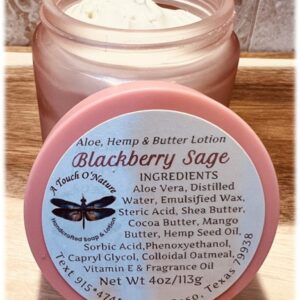 Blackberry Sage Handcrafted Lotion