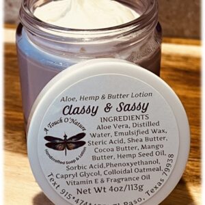 Classy & Sassy Handcrafted Lotion