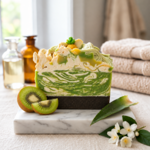 Pineapple Kiwi Handcrafted Soap
