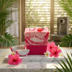 Dragonfruit & Hibiscus Handcrafted Soap
