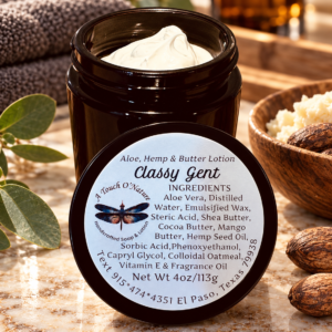 Classy Gent Handcrafted Lotion