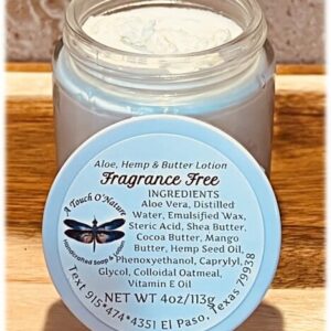 Fragrance Free Handcrafted Lotion