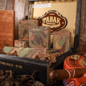 Tobacco and Bay Leaf Handcrafted Soap